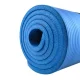 Mėlynas neslystantis jogos ir sporto kilimėlis, 180x60x1 cm