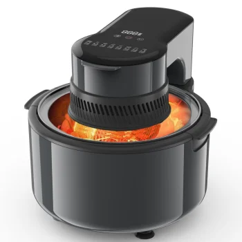 Karšto oro gruzdintuvė 1200W 5L 140583, juoda