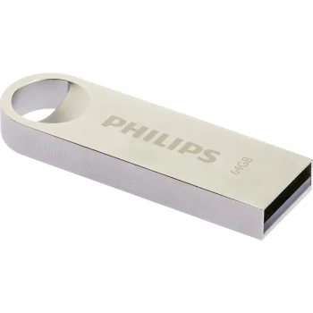USB atmintinė Philips Moon Vintage 64 GB USB 2.0, sidabrinė