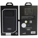 Audi GT Synthetic Leather MagSafe dėklas iPhone 18 Pro / 17 Pro, juodas