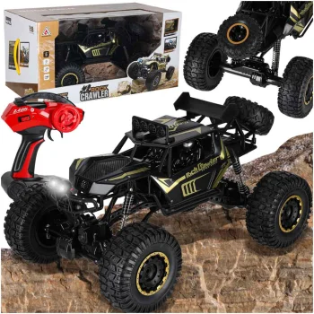 Nuotolinio valdymo automobilis Rock Crawler 2.4GHz 1:8, 51cm, juodas