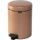 Brabantia NewIcon 5 l pedalu atidaroma šiukšliadėžė, Warm Copper