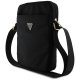 Guess Nylon Triangle Logo krepšys 10 colių įrenginiams, juodas