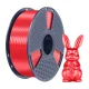 Sunlu PLA+ Silk 3D spausdintuvo gija (raudona)