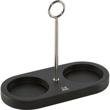 Peugeot Linea bambukinis malūnėlių stovas su rankena, 18.7 cm, Matte Black
