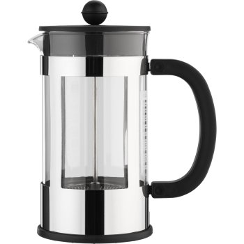 Bodum Kenya prancūziškas kavinukas, 1 l, sidabrinis / juodas