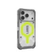 UAG Pathfinder Clear MagSafe dėklas iPhone 17 Pro telefonui, pilkas (Neon Gray)