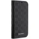Karl Lagerfeld dėklas iPhone 14 Pro telefonui Saffiano Monogram, juodas