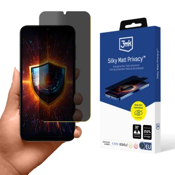 Apsauginė plėvelė 3mk Silky Matt Privacy, skirti Samsung Galaxy A15 5G