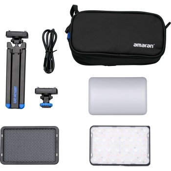 Amaran Ace 25c Kit RGBWW LED vaizdo apšvietimas, Charcoal