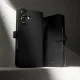 Atverčiamasis dėklas Puro Wallet Detachable MagSafe 2in1 iPhone 16, juodas