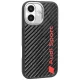 Audi R8 Carbon Fiber MagSafe dėklas, skirtas iPhone 17, juodas