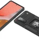 Dėklas Wozinsky Ring Armor skirtas Samsung Galaxy A72 4G su žiedu ir stovu, mėlynas