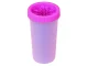 Silicone Dog Paw Cleaner, Portable Paw Washer Cup, Size M, Pink