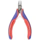 Elektronikos šoninės kirpimo replės KNIPEX 77 42 115, 115 mm