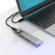 Orico TCM2-C3 M.2 NVMe į USB-C 10Gbps išorinio SSD dėklas, pilkas