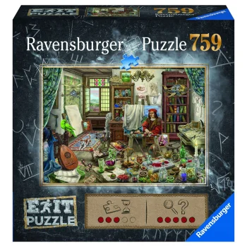 Ravensburger Exit Puzzle The Artist Studio dėlionė (759 detalės)