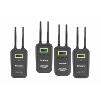 Belaidė garso sistema Saramonic VmicLink5 RX + 3x TX (5.8 GHz)