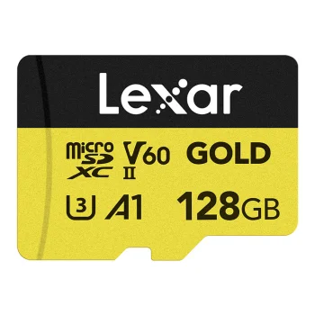 Atminties kortelė Lexar GOLD microSDXC 128 GB UHS-II U3 V60 A1