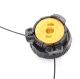 No-Tie Shoelaces with Rotary Buckle System, Black