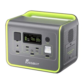 Nešiojama įkrovimo stotelė FOSSIBOT F800, 800W, 512Wh, žalia