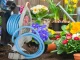 Garden Hose on Reel with 7-Function Spray Gun, 10m
