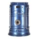 Collapsible Solar Night Lamp Flashlight Light for Camping Tourism Hiking