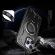 Hybrid Armor Trendy dėklas, skirtas iPhone 16 Pro Max su MagSafe, juodas