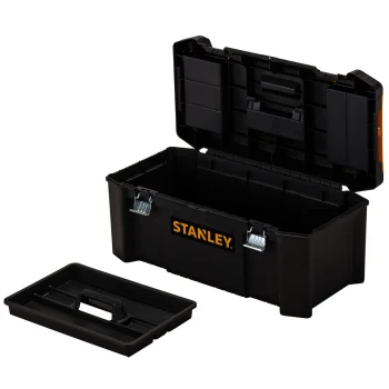Plastikinė įrankių dėžė Stanley Essential 26 su dėklu, 66.5 cm