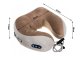 Travel Neck Pillow with Massage Function, Soft Memory Foam