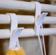 2 Pcs Bathroom Radiator Hook Tower Hanger