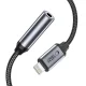 Tech-Protect UltraBoost Lightning į 3.5mm Mini Jack adapteris, juodas