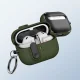 Ausinių dėklas Tech-Protect Slim Hook modeliui Samsung Galaxy Buds 3 / 3 FE / 3 Pro, žalias