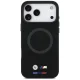 BMW M Silicon Logo MagSafe dėklas „iPhone 17 Pro Max“, juodas