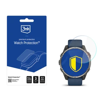 3mk Watch Protection FlexibleGlass Hybrid Glass for Garmin quatix 8 (51mm)