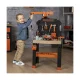 Smoby Black & Decker žaislinis darbastalis su kranu