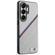 BMW Tricolor Metal Logo MagSafe dėklas telefonui Samsung Galaxy S26 Ultra, pilkas
