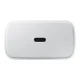 Samsung EP-TA845EWE 45W įkroviklis su USB-C laidu 1.8m baltas Bulk
