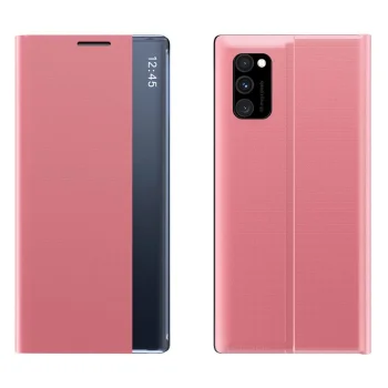 Atverčiamasis dėklas su stovo funkcija Xiaomi Redmi Note 11 Pro+ 5G / Mi 11i HyperCharge, rožinis