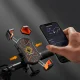Rockbros HW-117 Handlebar Phone Holder - Black and Orange