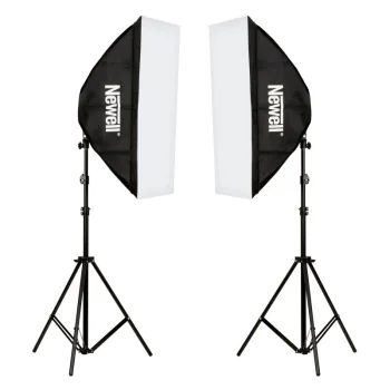 Newell Sparkle LED apšvietimo komplektas produktų fotografijai