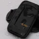 Sportinis dėklas ant rankos Tech-Protect M6 telefonams iki 6.9\", juodas ir oranžinis