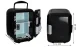Picnic Beach Mini Cooling Box for Food Drink 220V/12V, 4L, Black