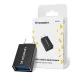 USB-C į USB-A 3.2 10Gb/s adapteris Wozinsky W10GY1S, juodas