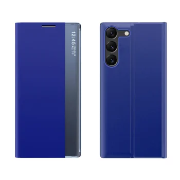 Atverčiamasis dėklas Xiaomi POCO C65 / Redmi 13C „New Sleep View“, mėlynas