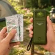 Nešiojamas uodų atbaidiklis su USB-C ir 6 papildymais, žalias