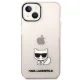 Karl Lagerfeld Choupette Body dėklas iPhone 14 Plus / 15 Plus 6.7\", rožinis