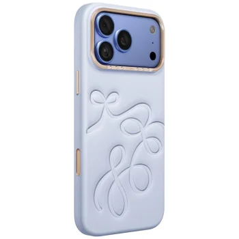 Uniq Coehl Magnetic Charging Cloude dėklas skirtas iPhone 18 Pro Max / 17 Pro Max, mėlynas