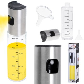 Aliejaus ir acto purkštuvas su skale, 100 ml