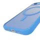 Puro Gradient MagSafe silikoninis dėklas iPhone 16e / 17e, mėlynas